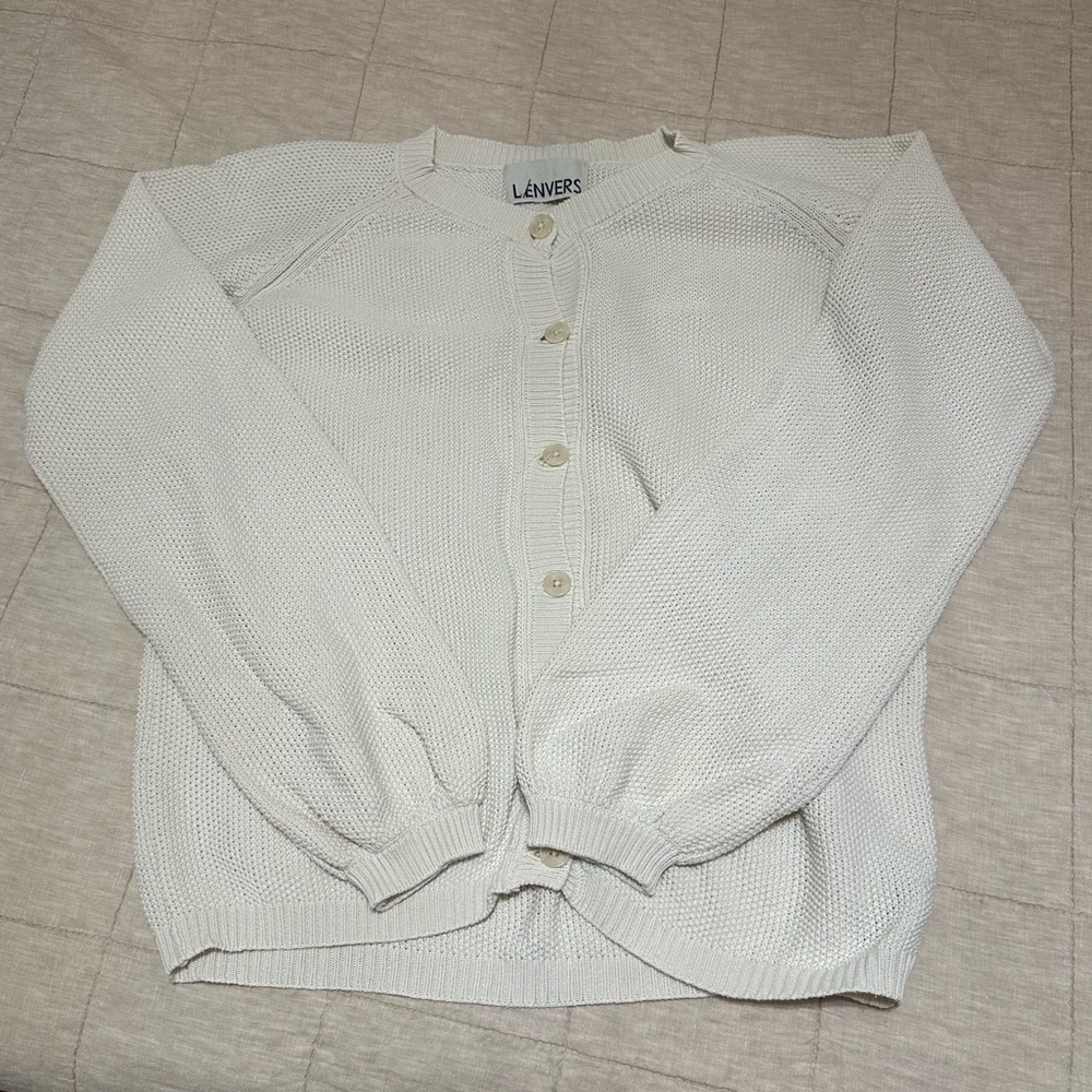L’envers Cardigan | Hand Knit 100% Cotton